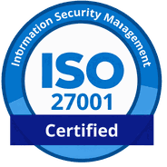 ISO/IEC 27001 Certified